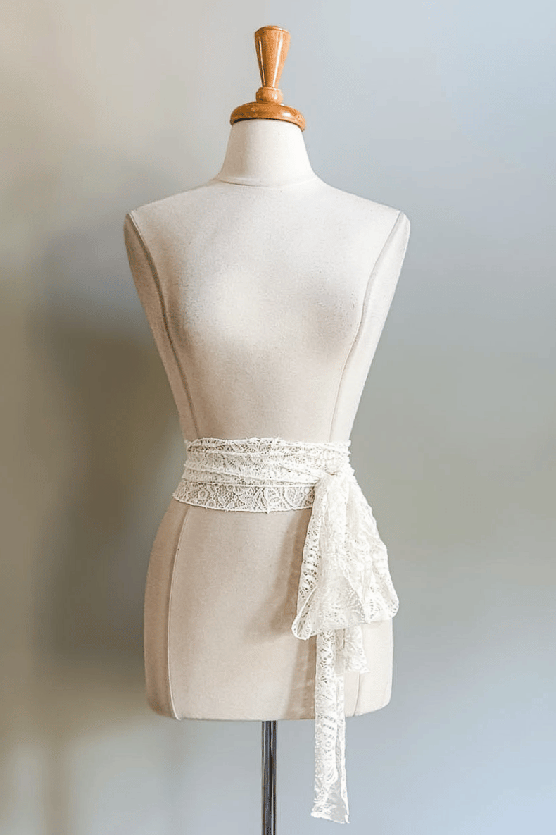 Matching Sash | Mantilla Lace