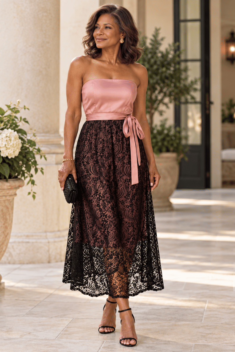 Mantilla Lace Skirt