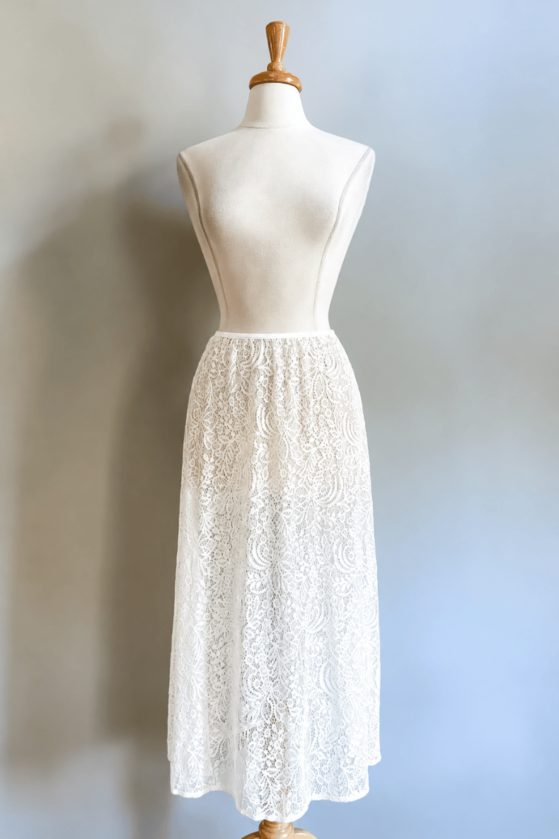 Mantilla Lace Skirt