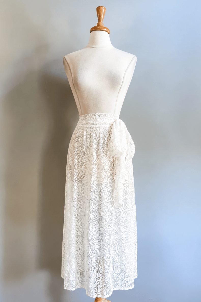 Mantilla Lace Skirt