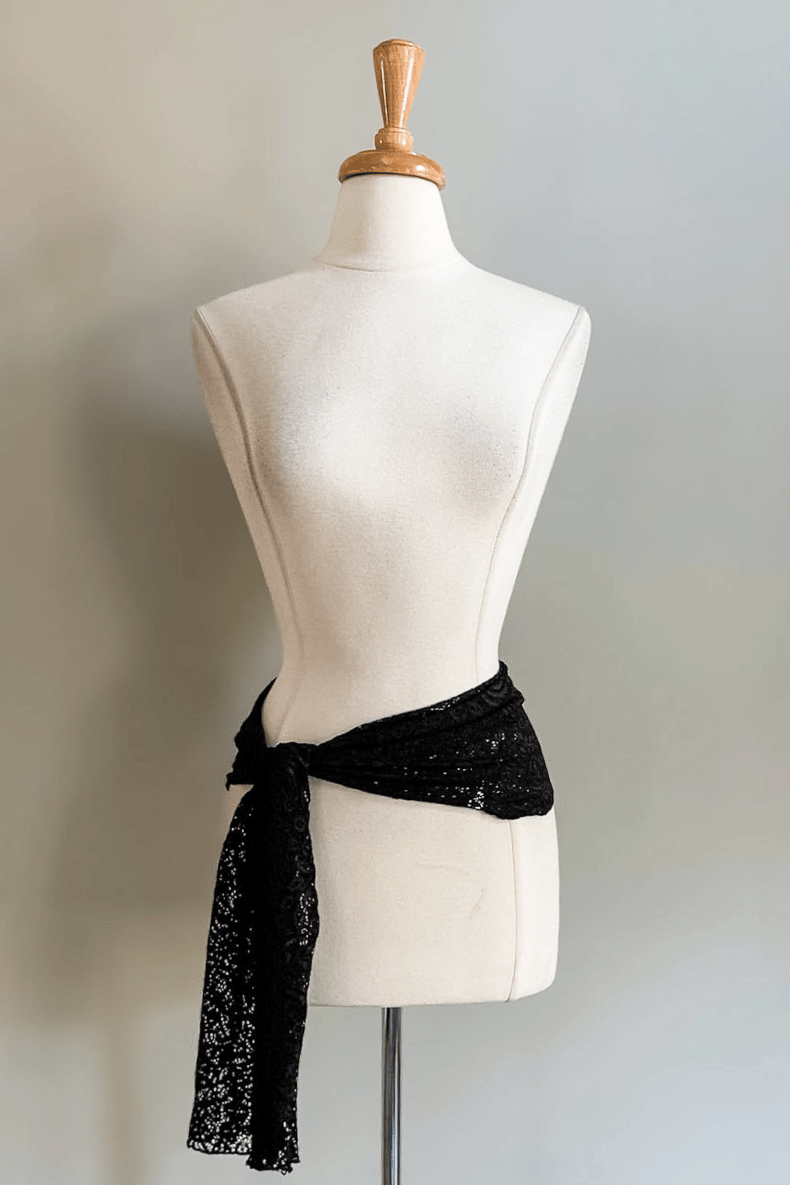 Sleeve Sash | Mantilla Lace