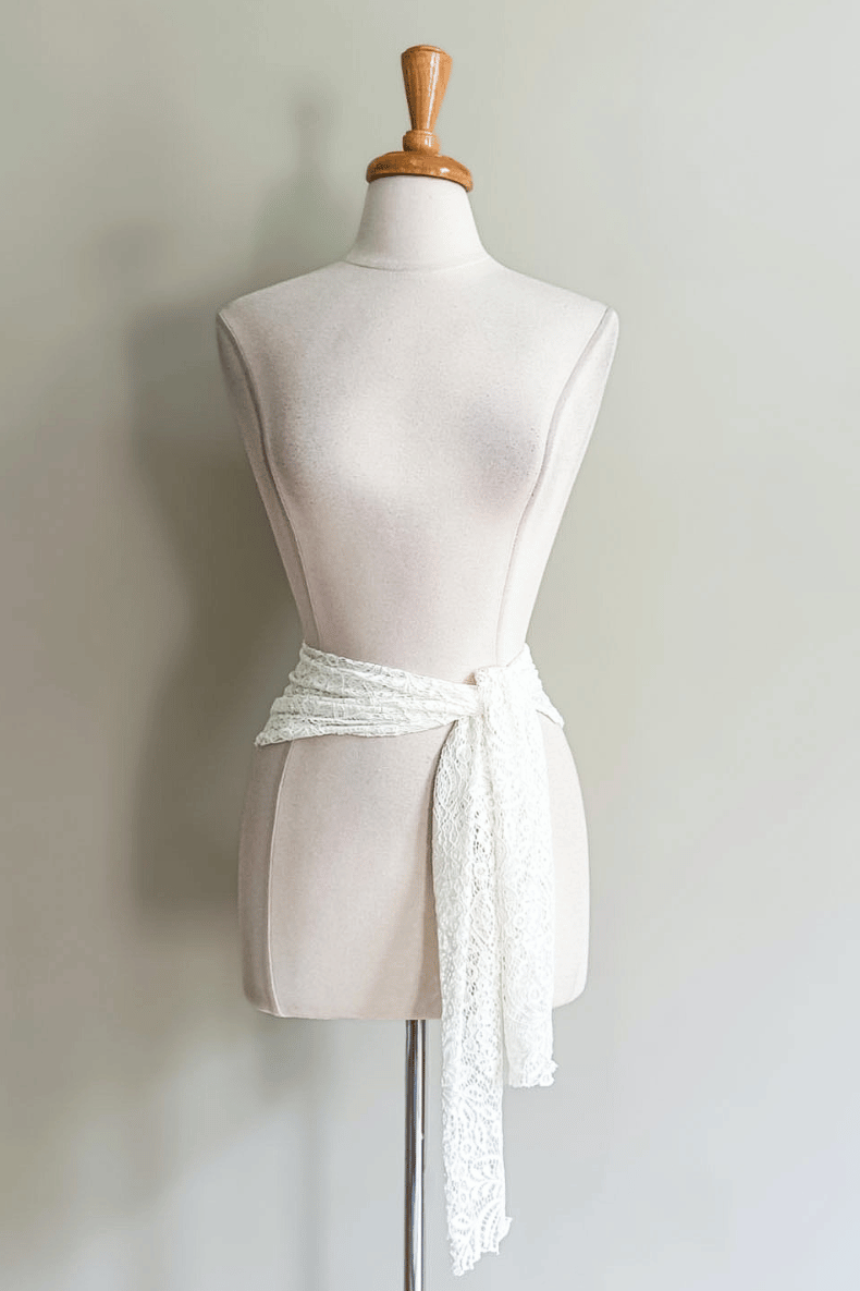 Sleeve Sash | Mantilla Lace