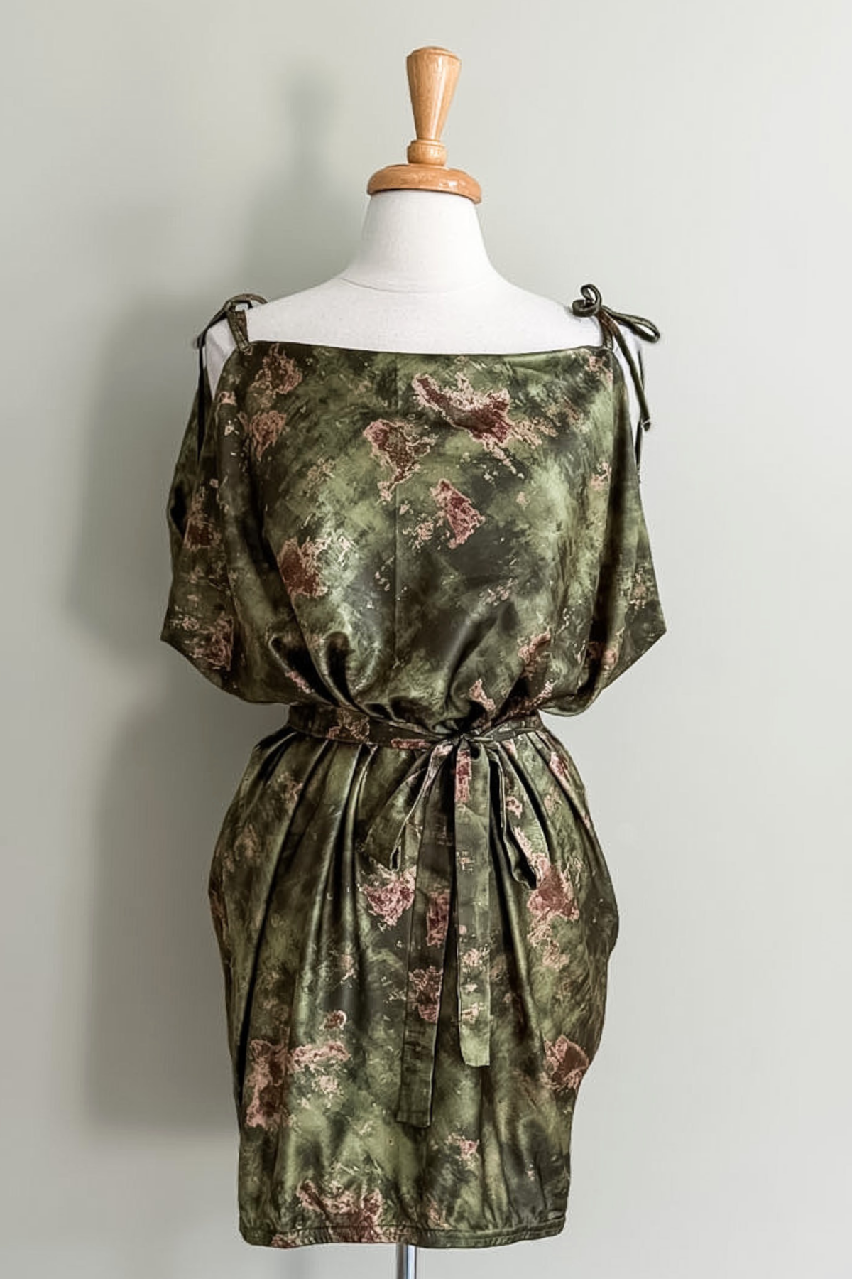 Satin Skirt Dress
