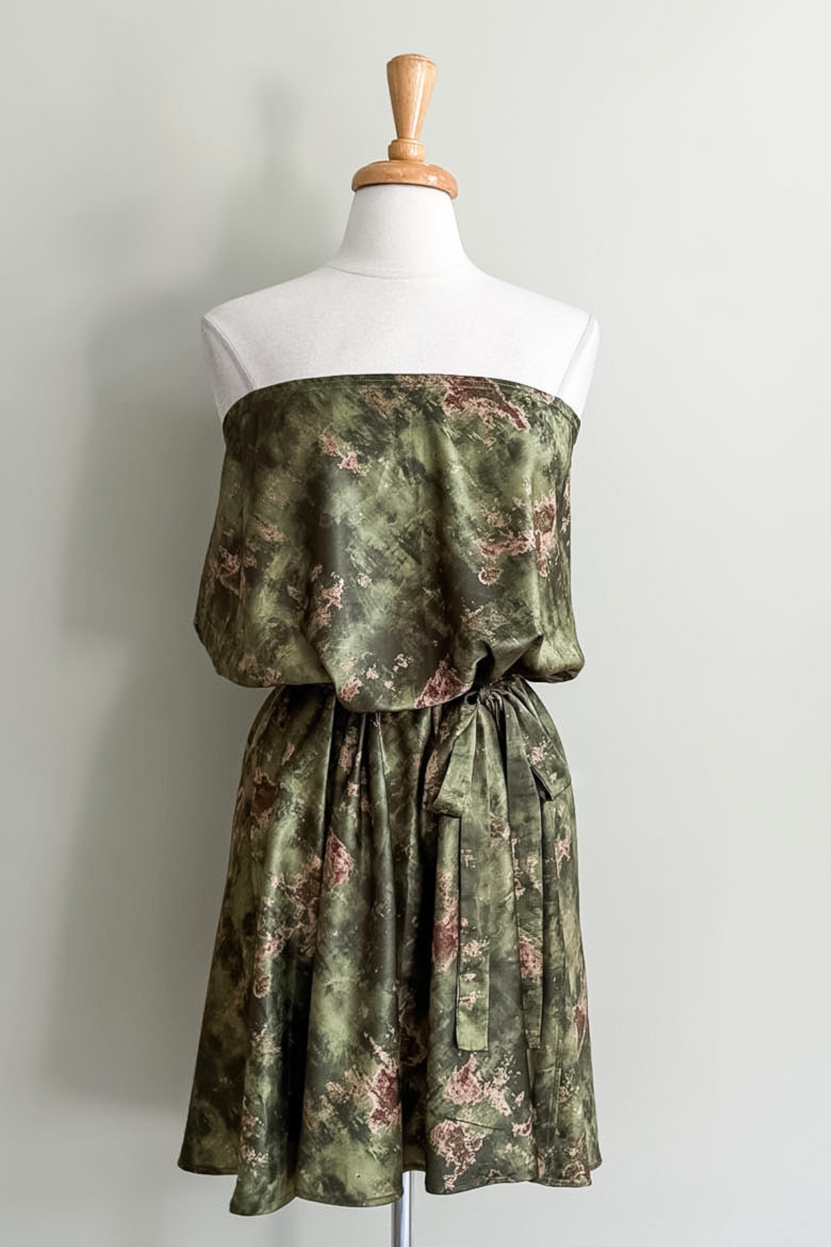 Satin Skirt Dress