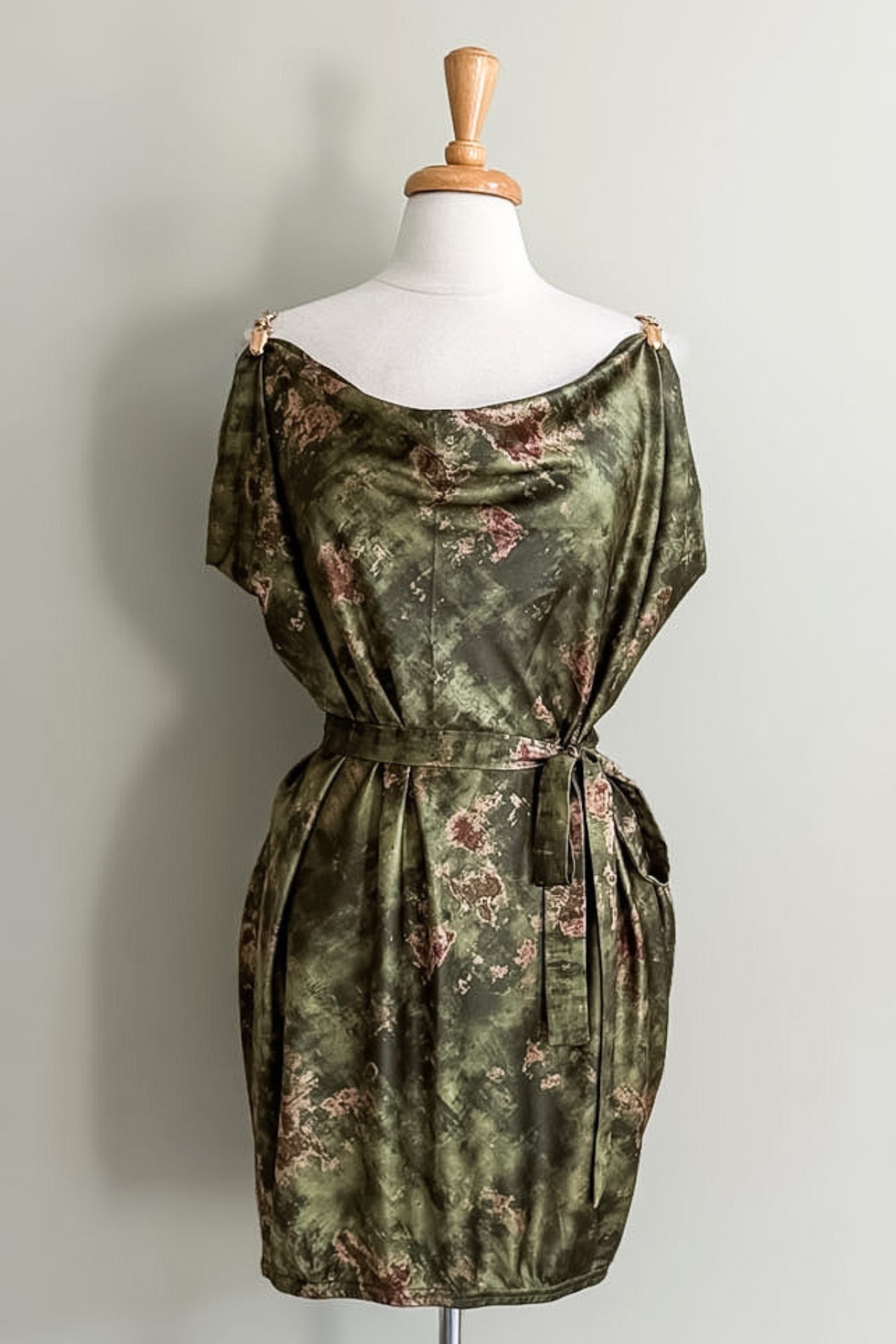 Satin Skirt Dress