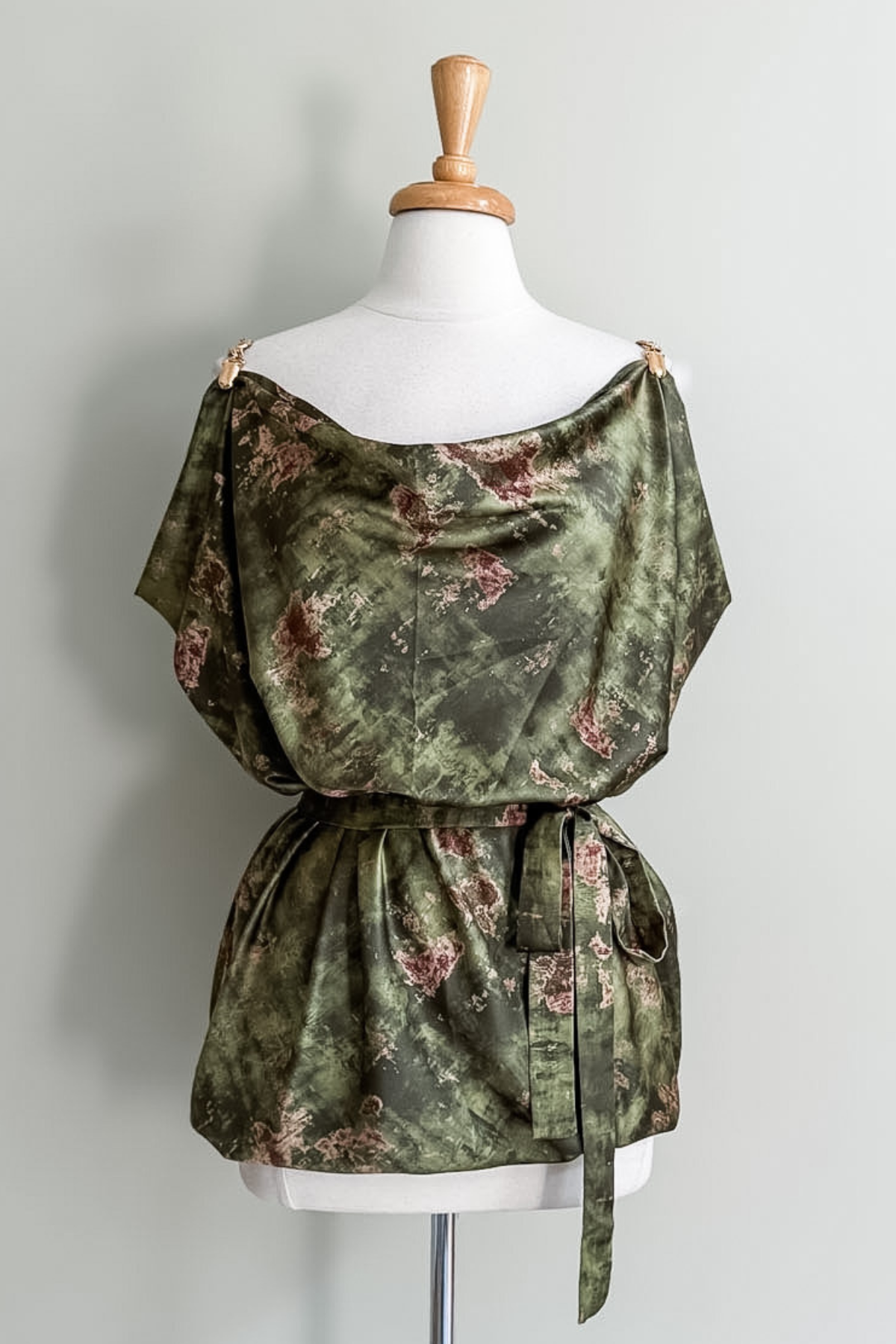 Satin Skirt Dress