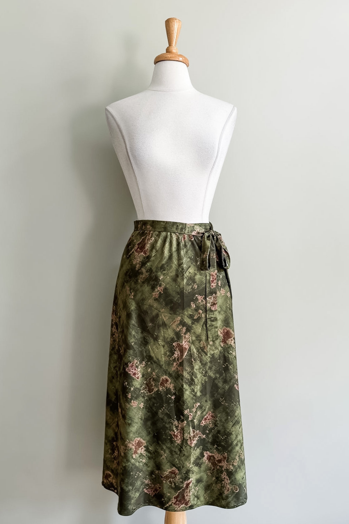 Satin Skirt Dress