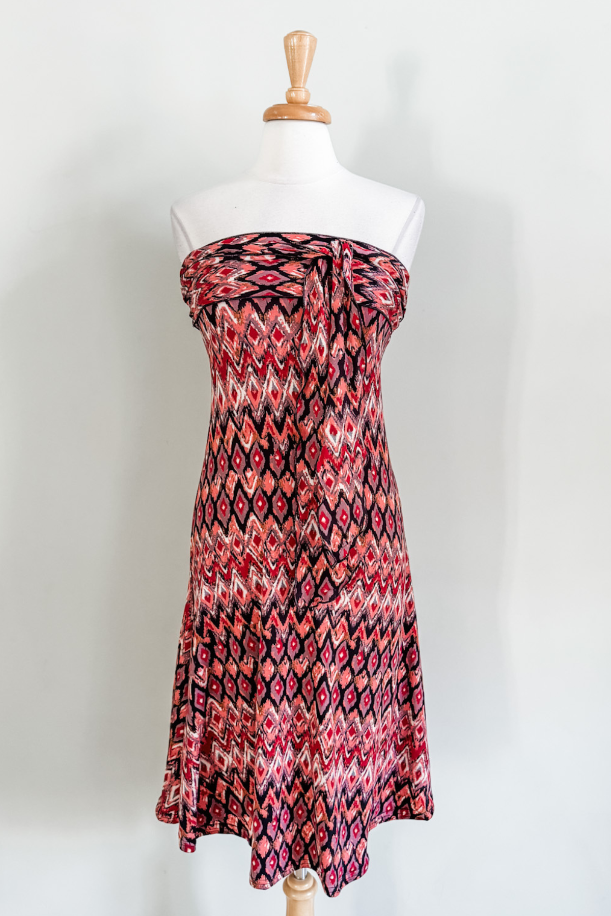 Wear-Ever Dress | Red Flame Stitch