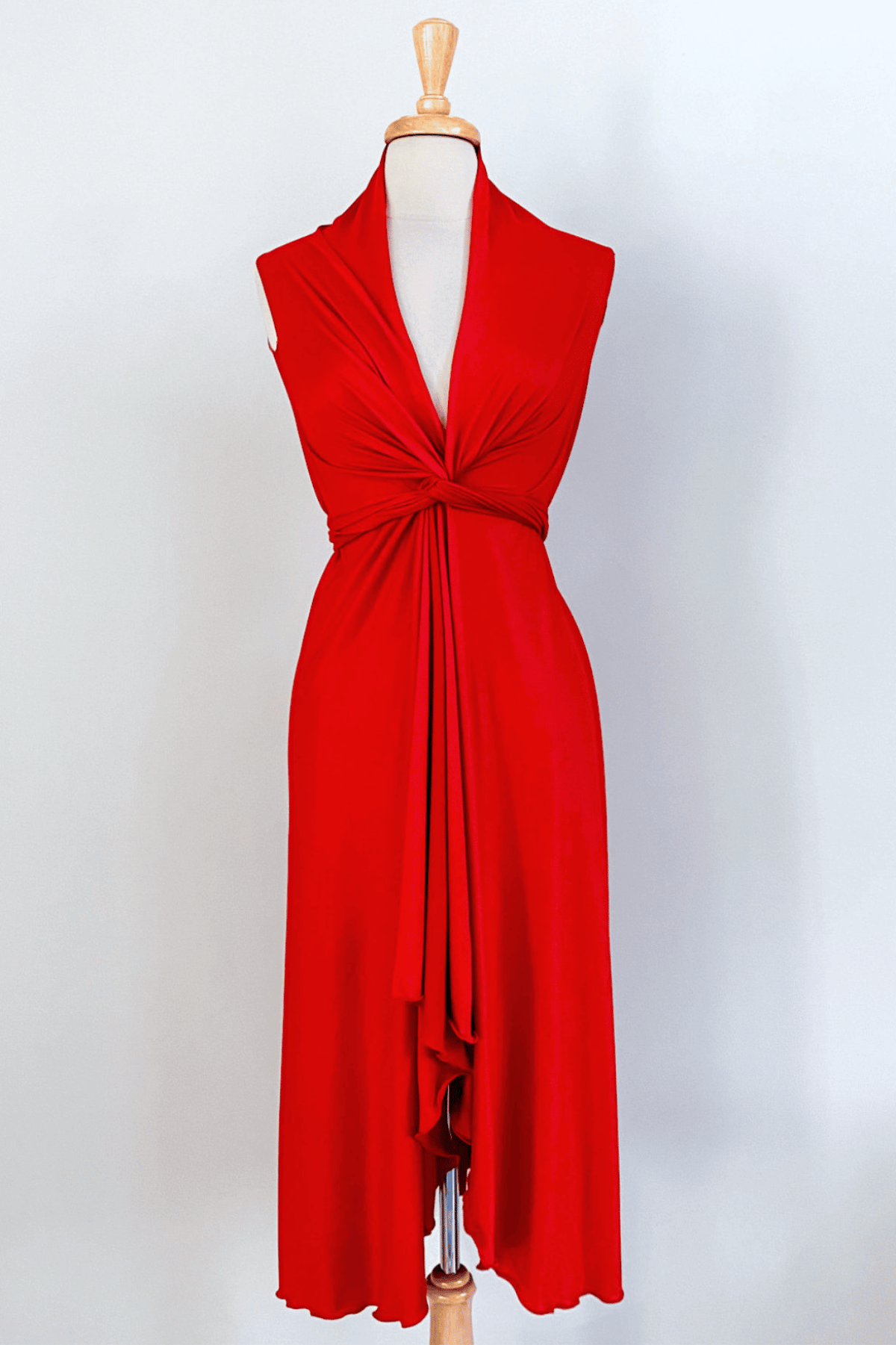 Short Goddess Dress | Red