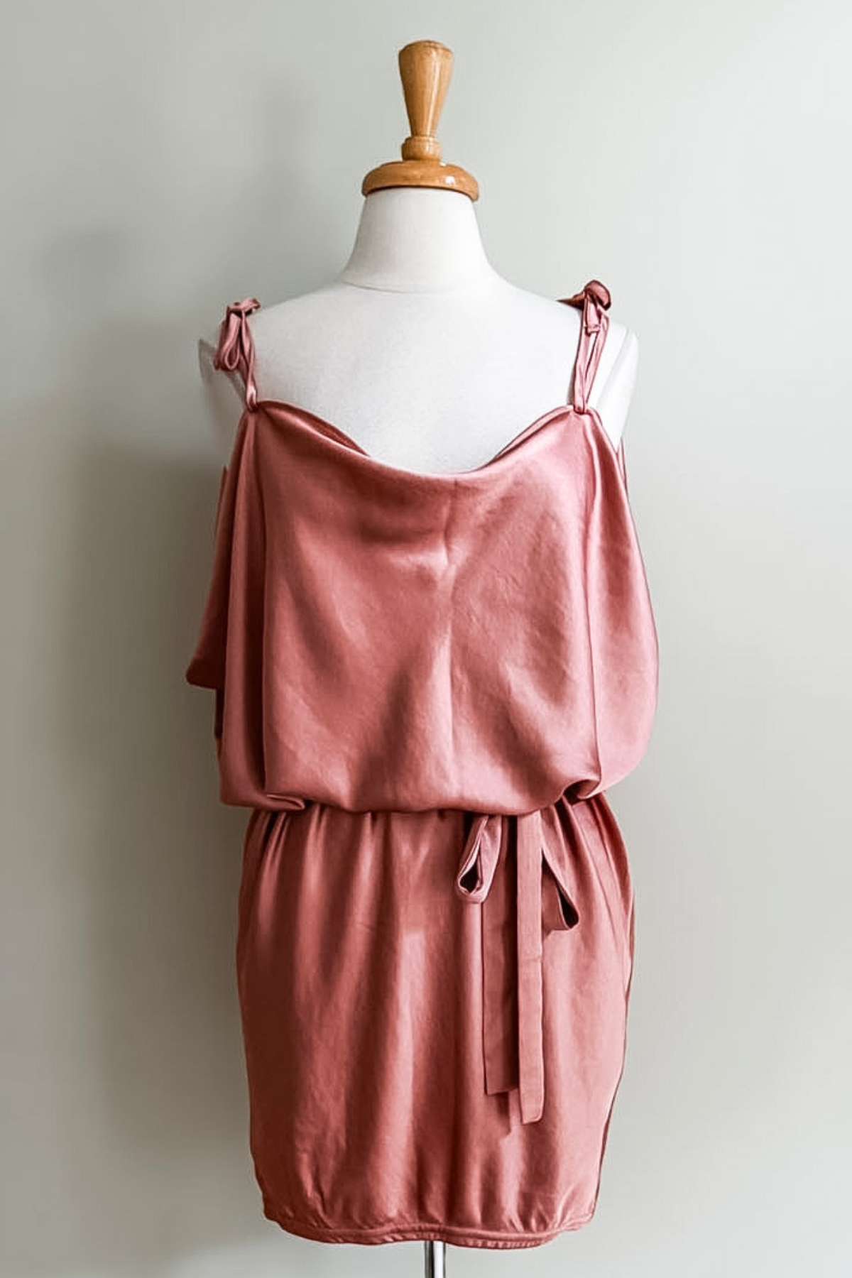 Satin Skirt Dress