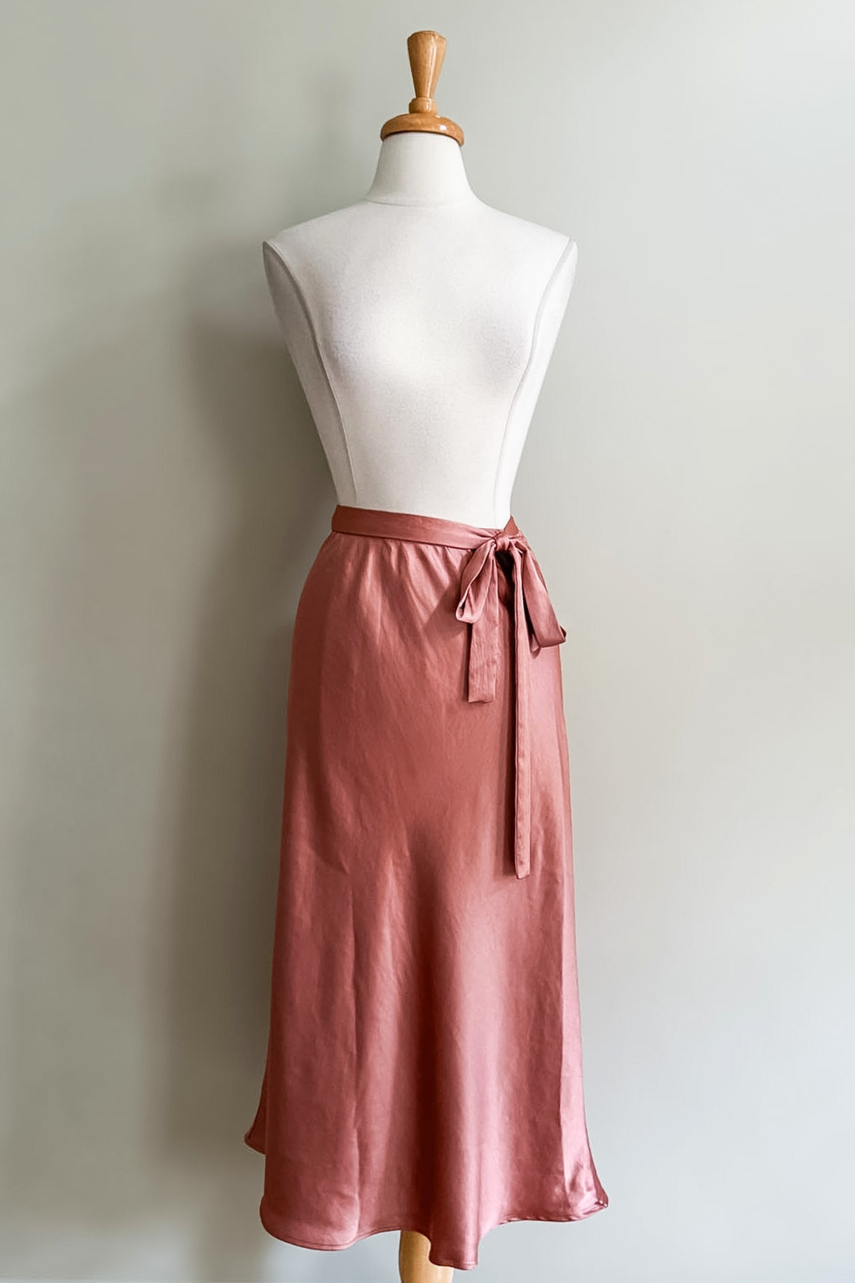 Satin Skirt Dress