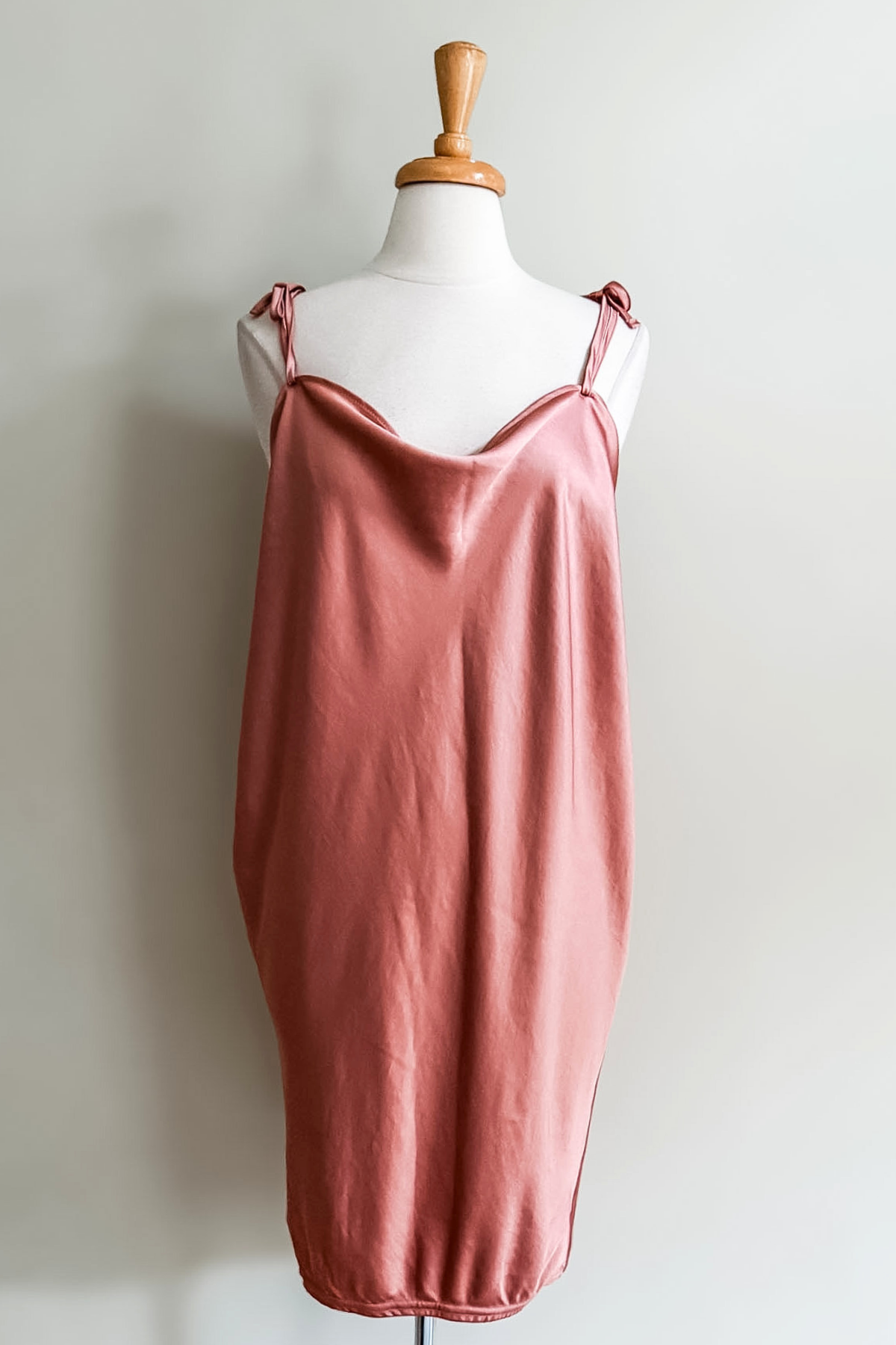 Satin Skirt Dress