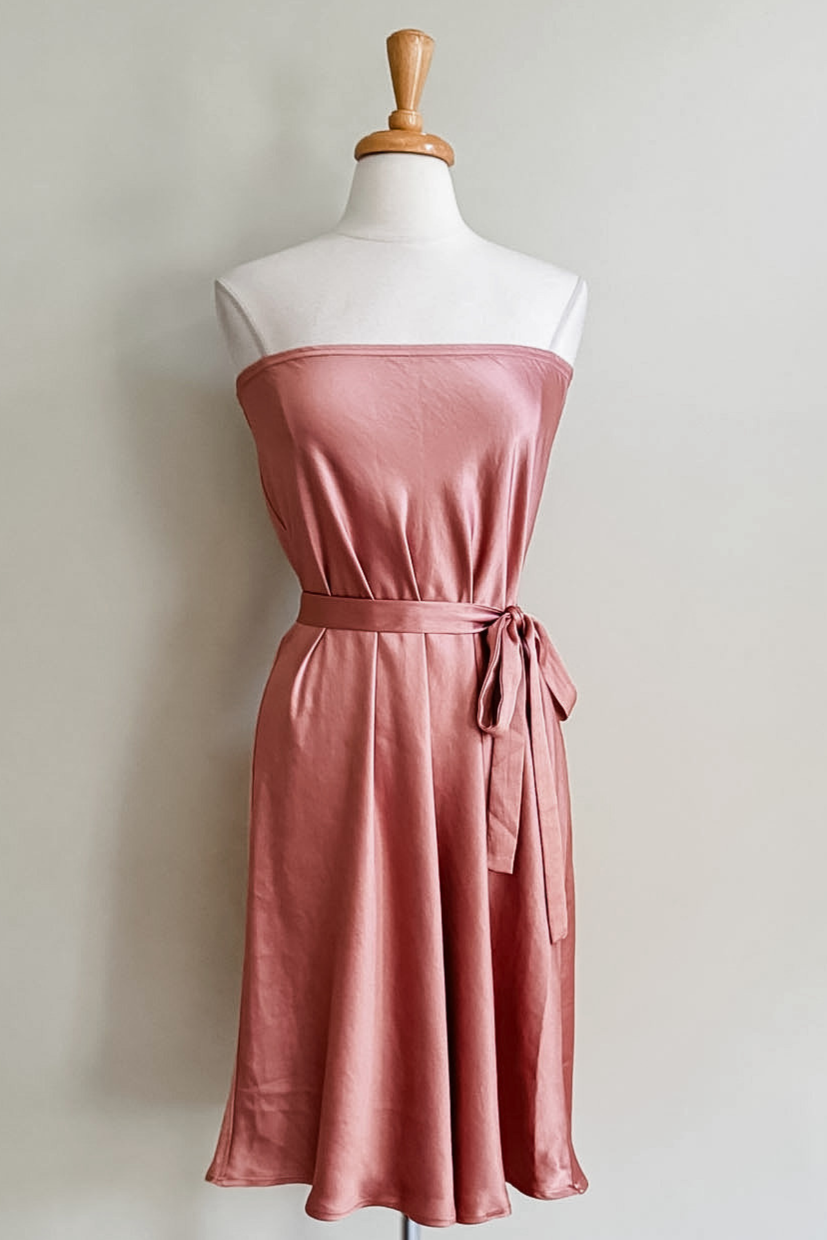 Satin Skirt Dress