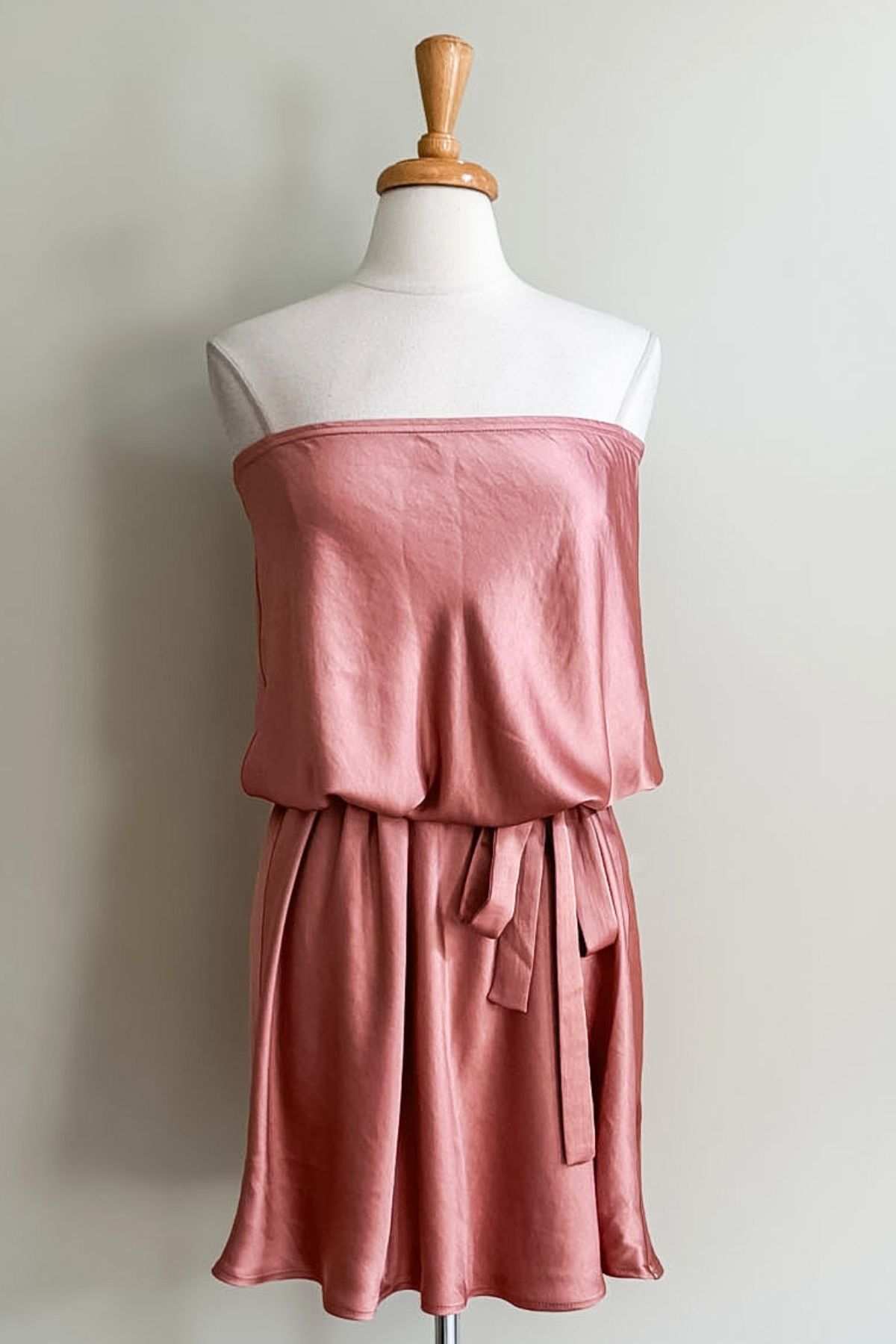 Satin Skirt Dress