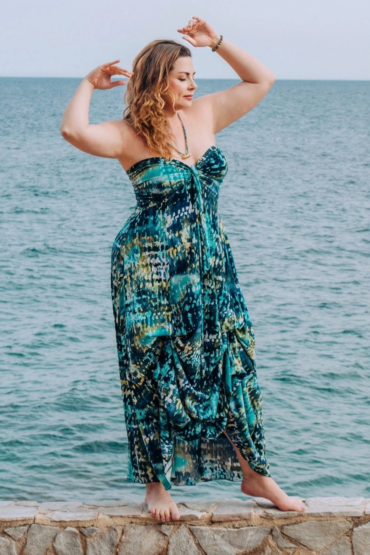 Maxi Bubble Dress | Sea Wake