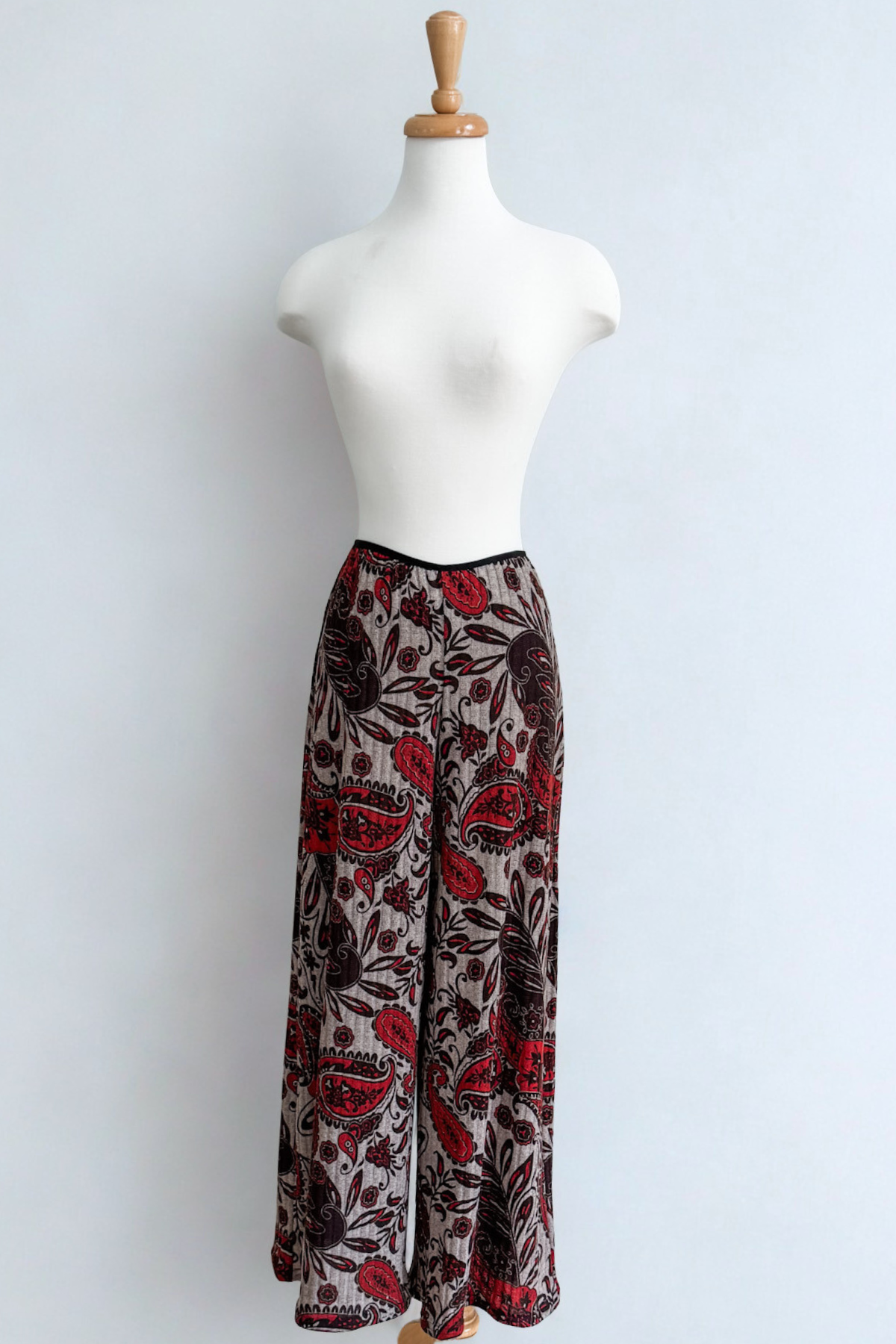 Diane Kroe PJ pants in red Spain print.