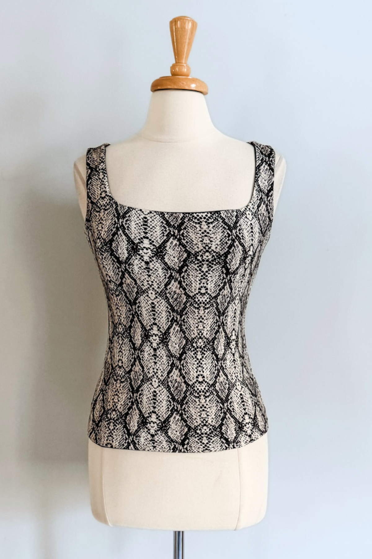 Reversible Matching Bralette | Warm Snake