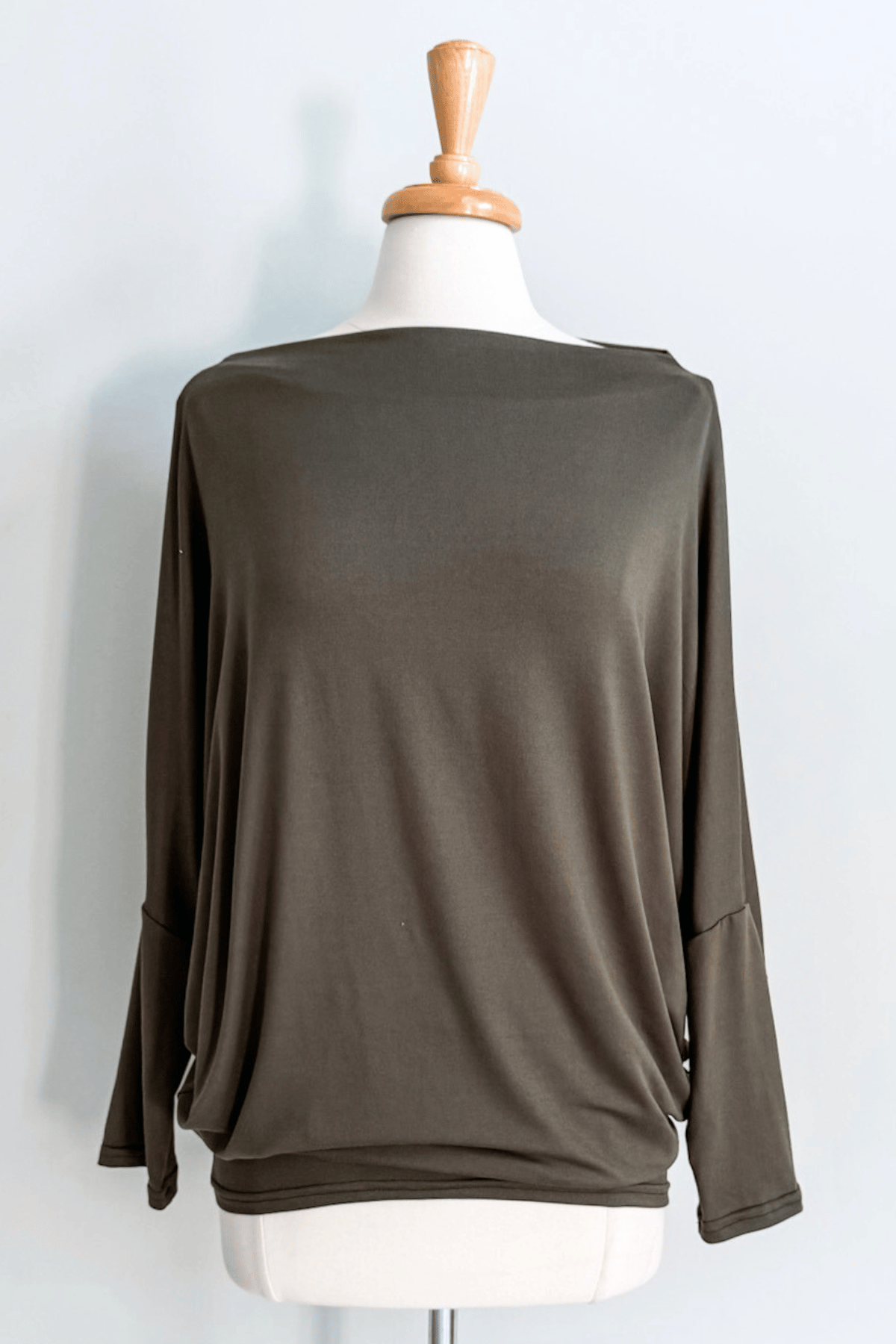 Khaki Explore More Sweatshirt from Diane Kroe 