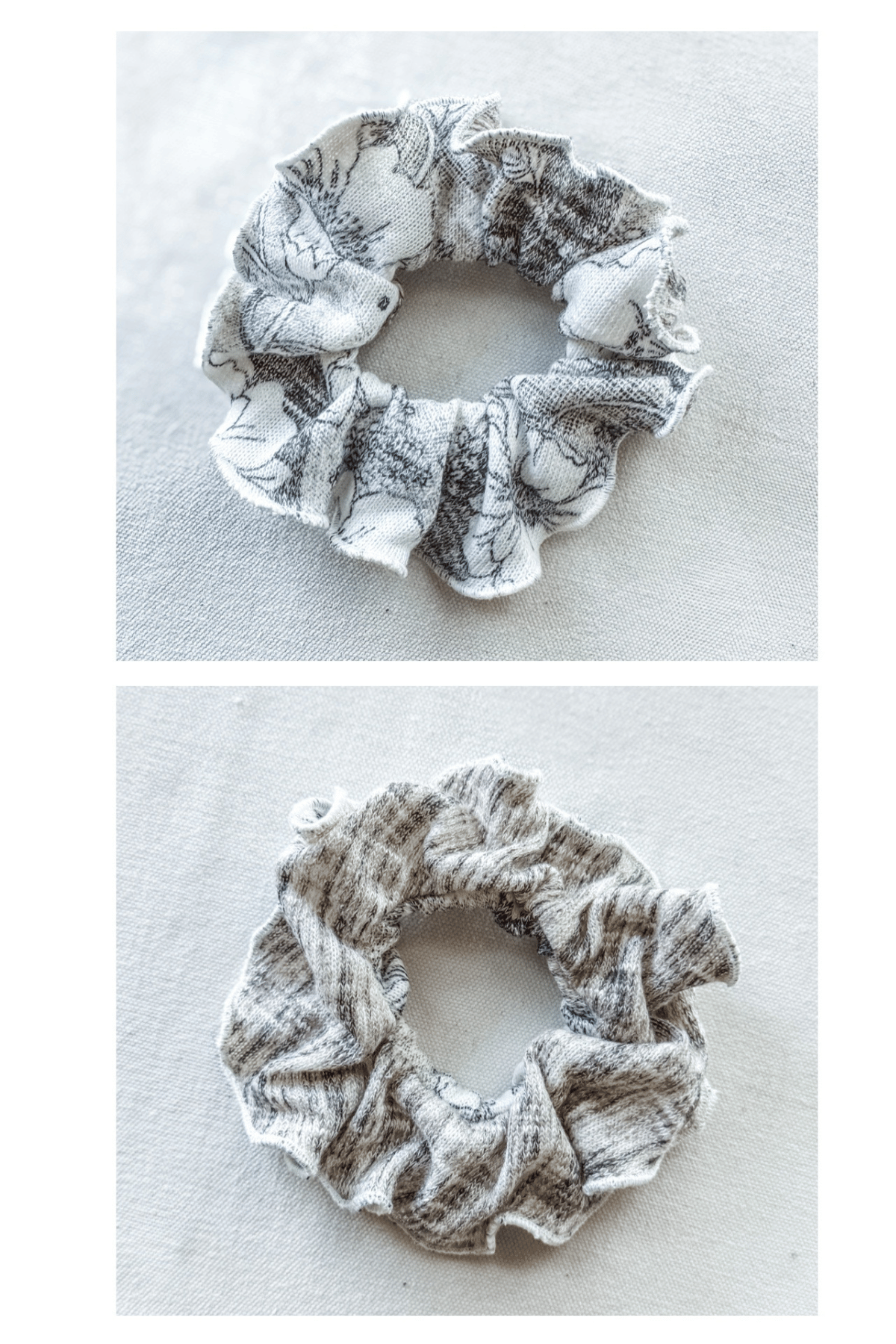 Reversible Scrunchies | Santorini Slub