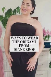 Ways to Wear the Origami Dress from Diane Kroe