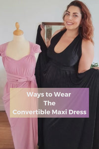 Ways to Wear the Convertible Maxi Dress from Diane Kroe