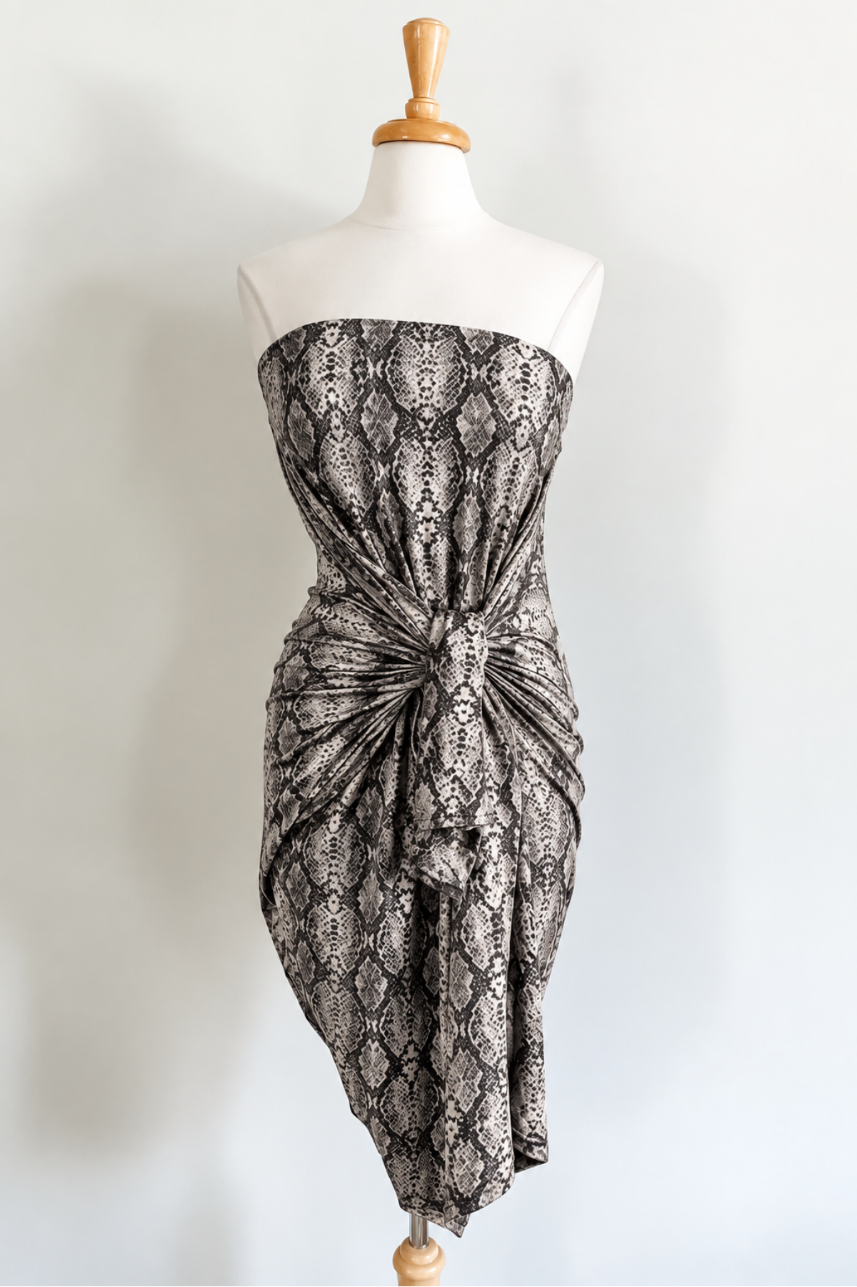 Origami Dress | Brushed Venezia