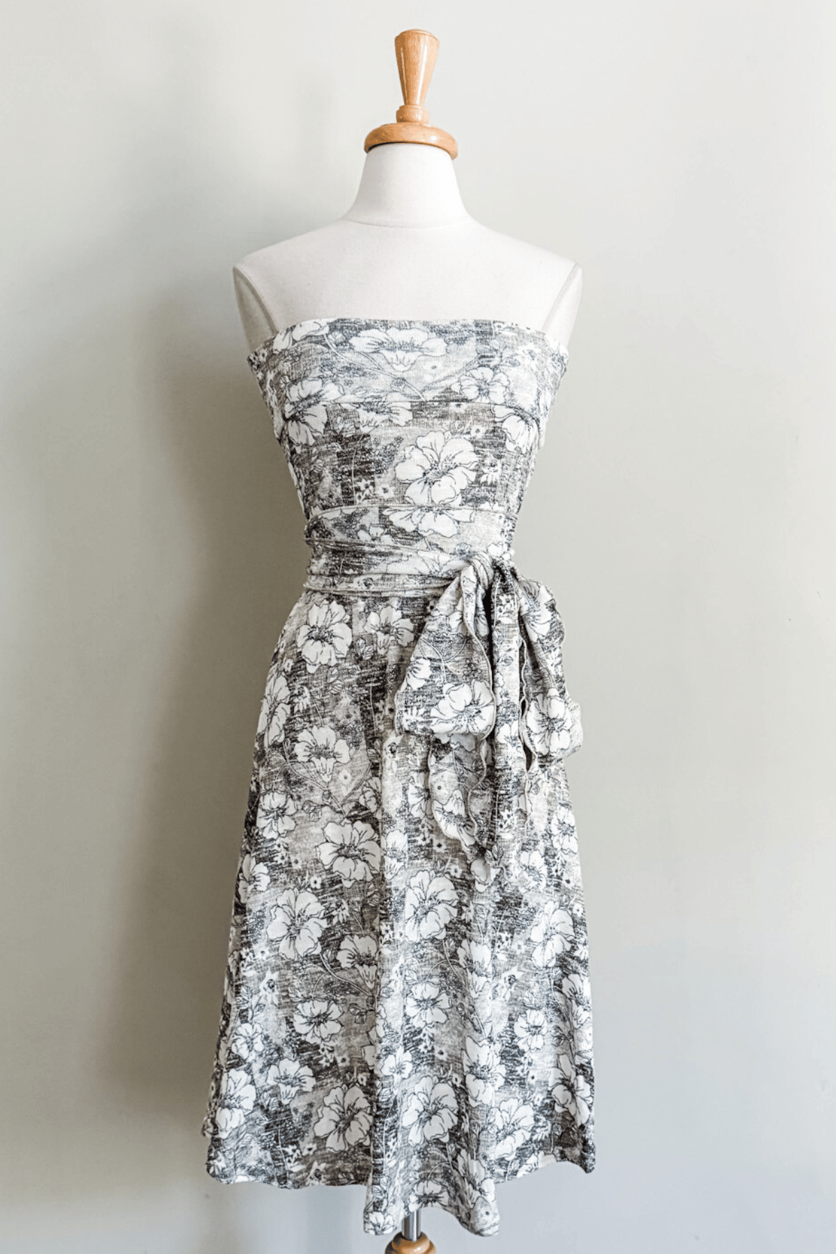 Wear-Ever Skirt Dress in Santorini Slub Prints