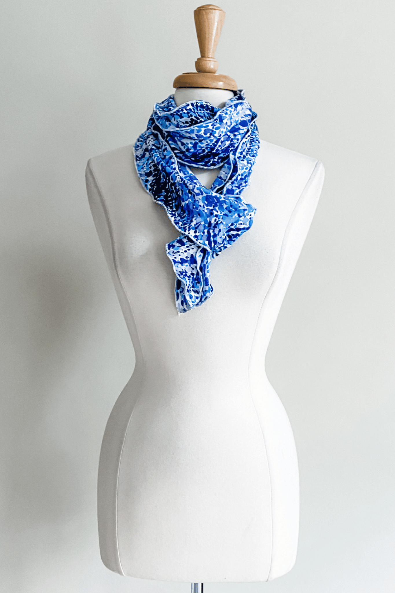 Diane Kroe Sash Prints (Whirlpool Purple Blue) - Warm Weather Capsule Collection