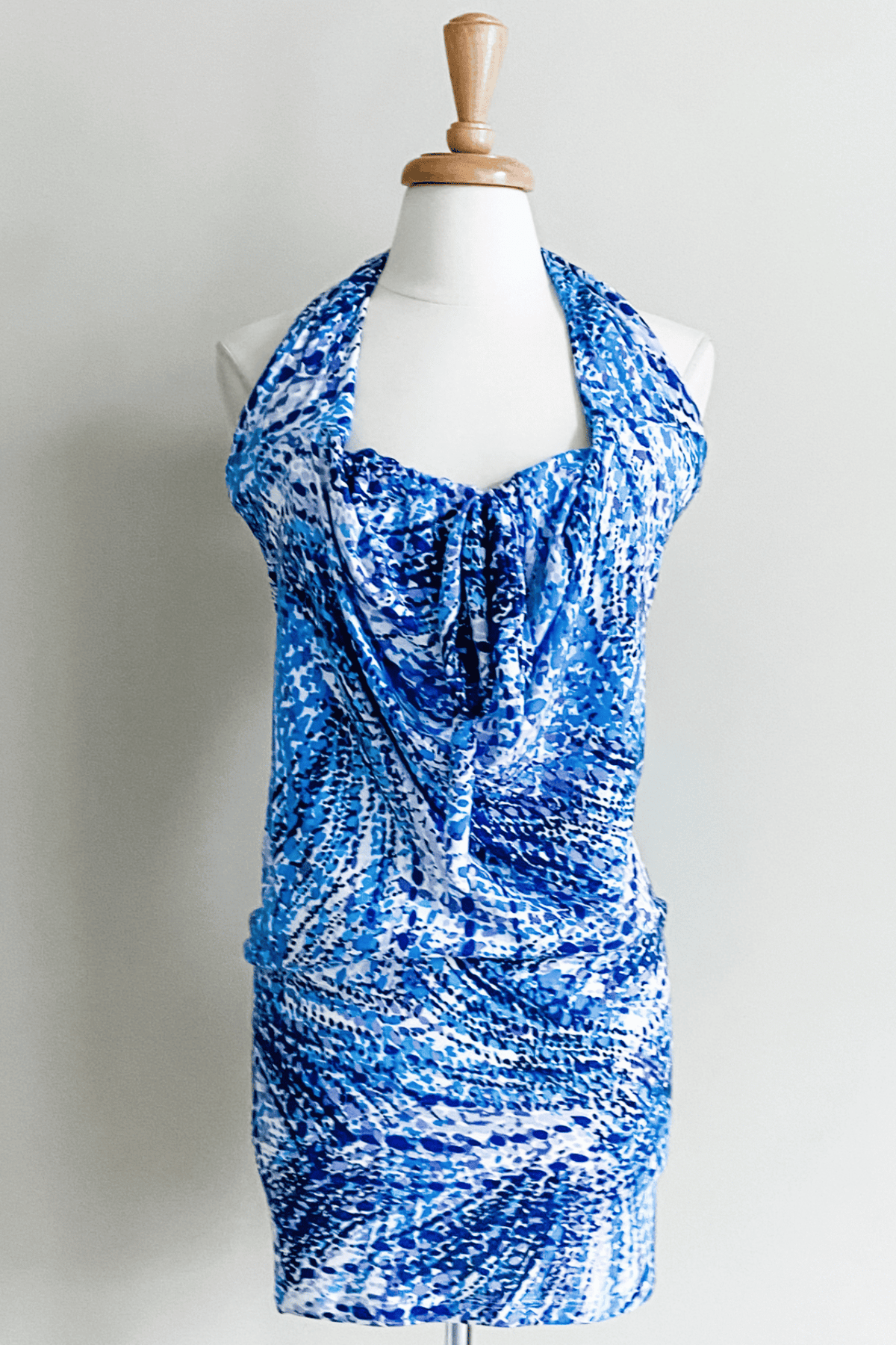 Diane Kroe Evermore Dress (Whirlpool Purple Blue) - Warm Weather Capsule Collection
