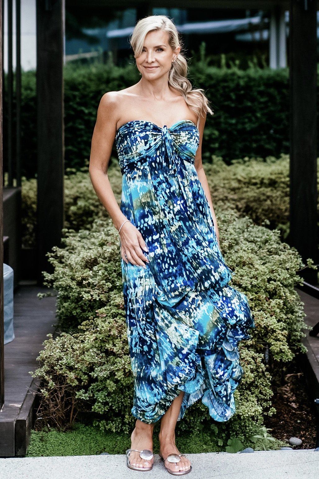 Convertible Bubble Maxi Dress in Limited Edition Prints