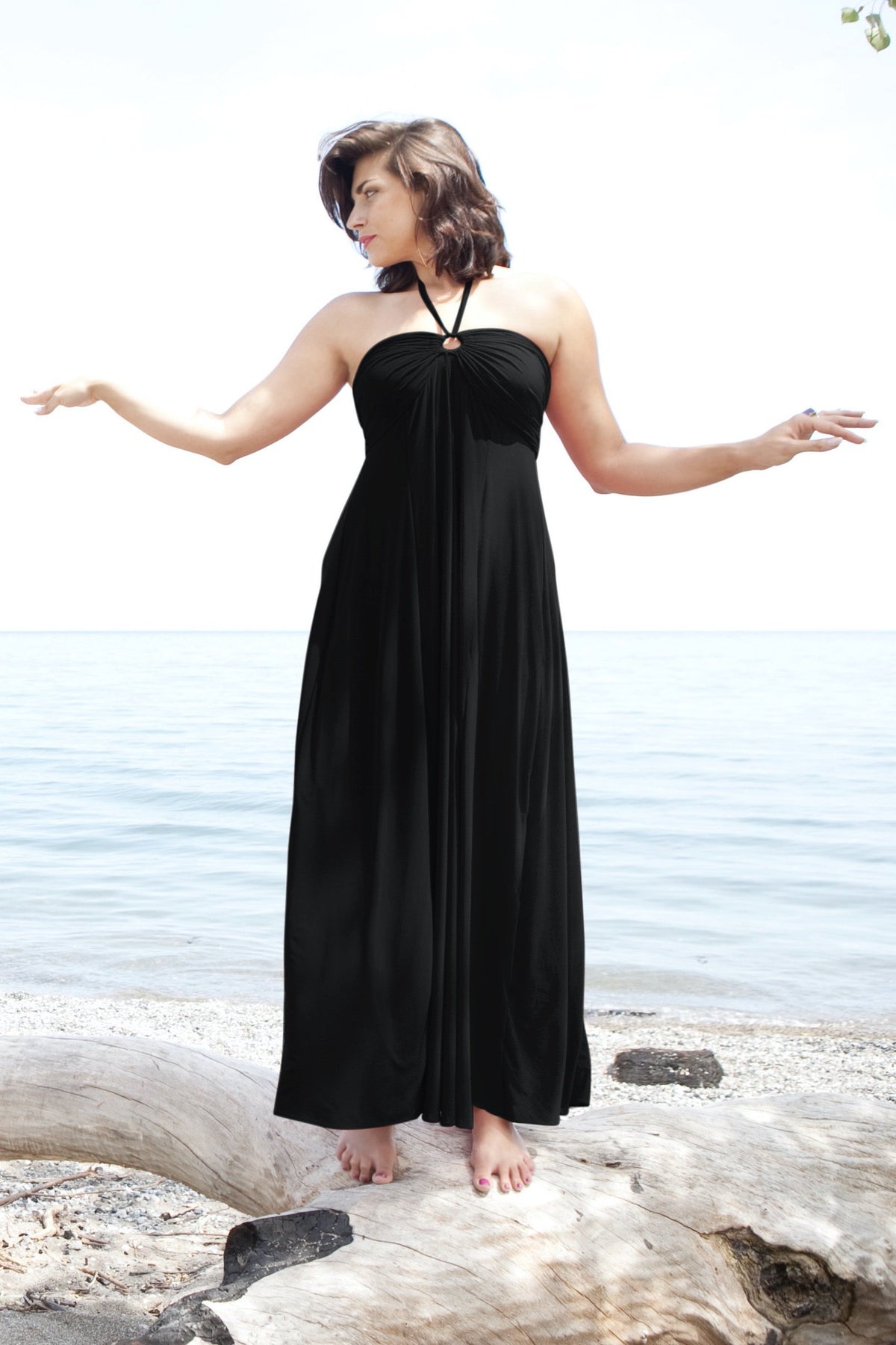 Diane Kroe - Maxi Bubble Dress (Black Brazil)