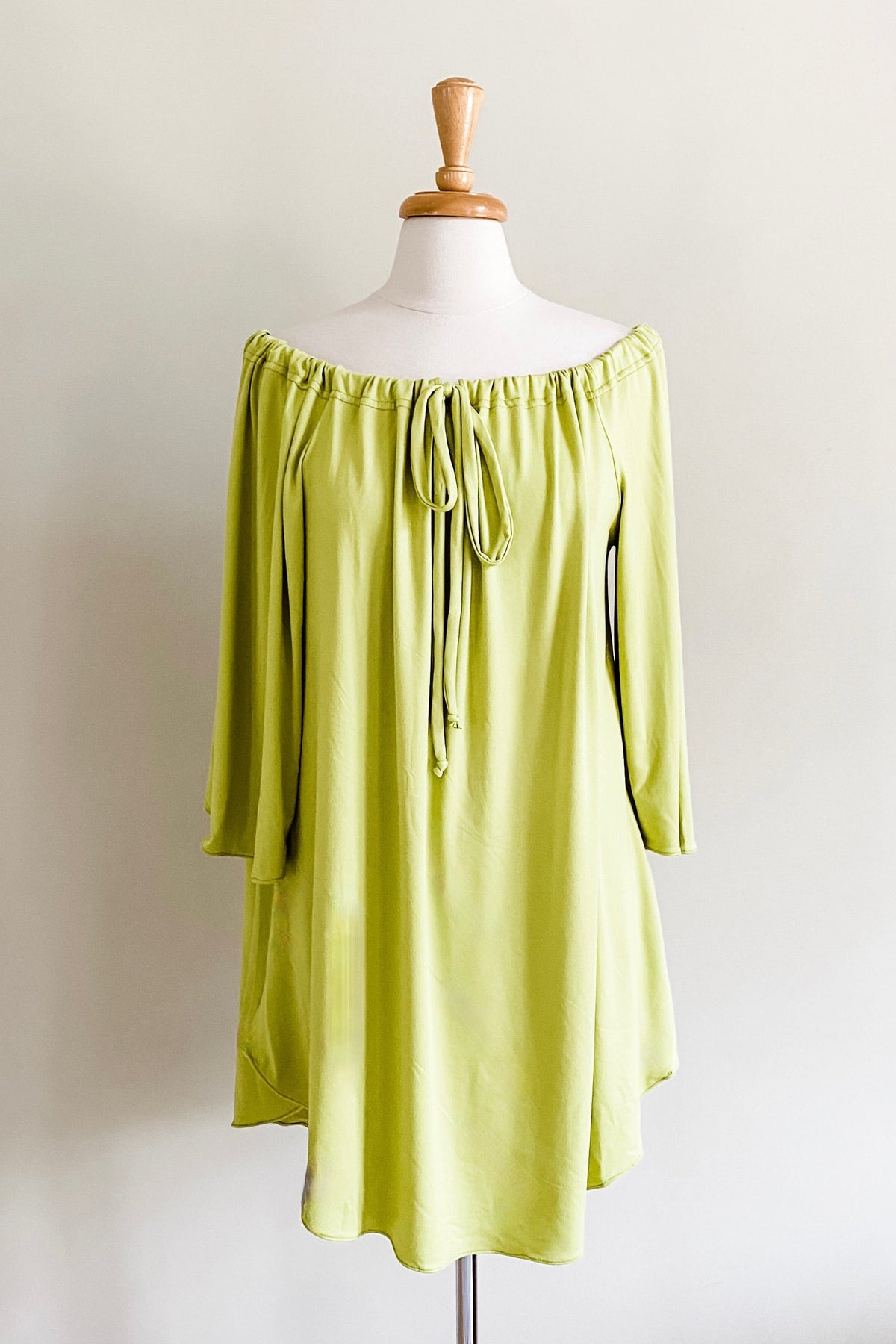 Diane Kroe Evermore Tunic (Chartreuse) - Warm Weather Capsule Collection 