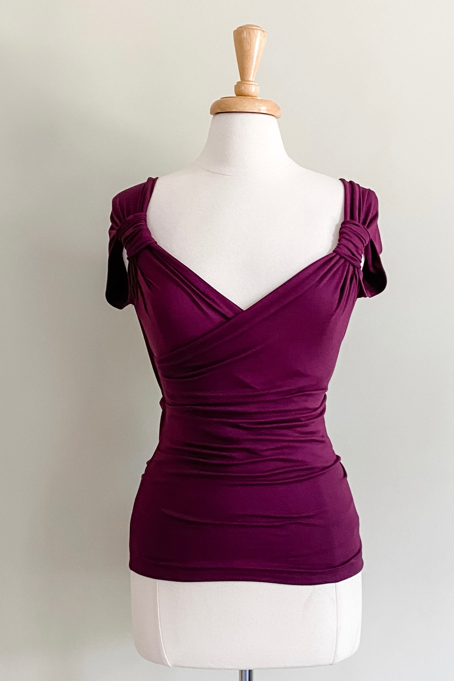 Multiway Cross Top in Solid Colors in black