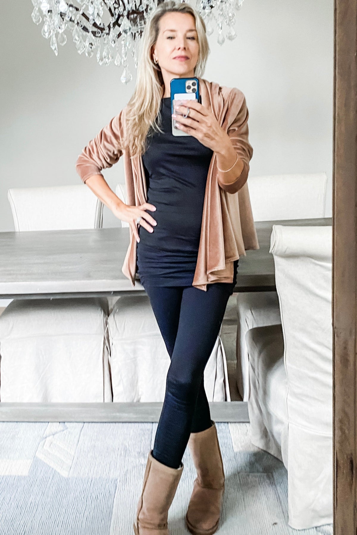 Minkey Wrap in Copper Velvet from Diane Kroe