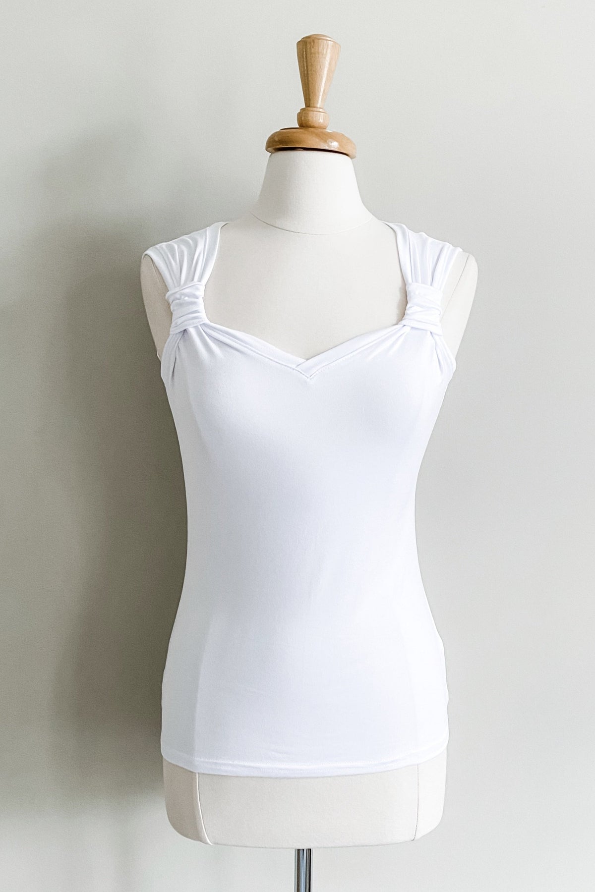 Convertible Cami Top in White colour