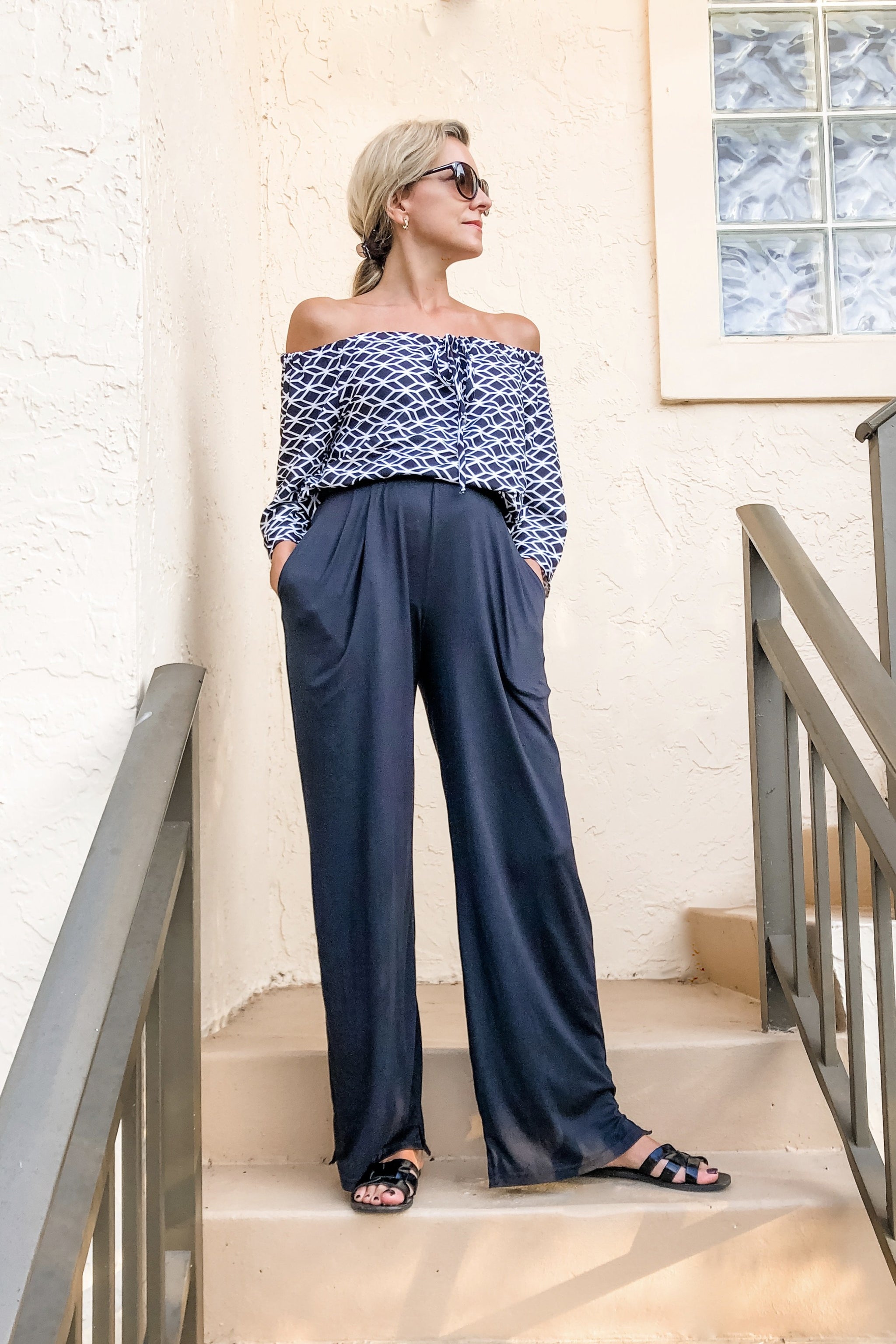 The Effortless Tailored Wide Leg Pants,Women's Casual Wide Leg High Waisted  Straight Long Trousers Dress Pants,Fashion Solid Color Loose Business Work