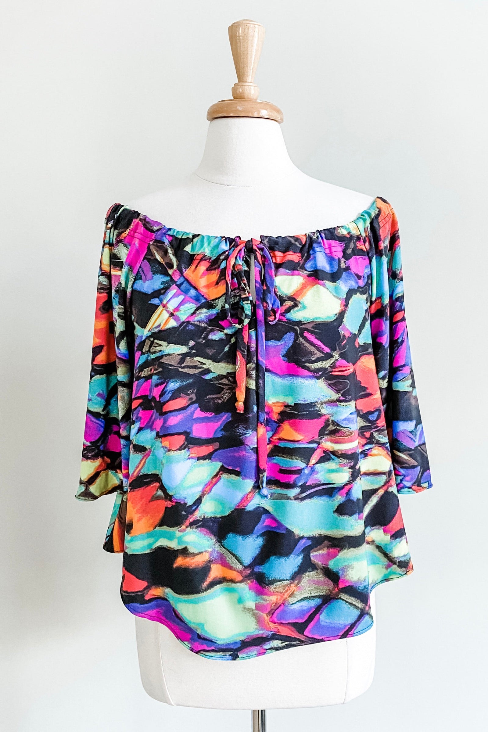 Evermore Top in Paradiso print