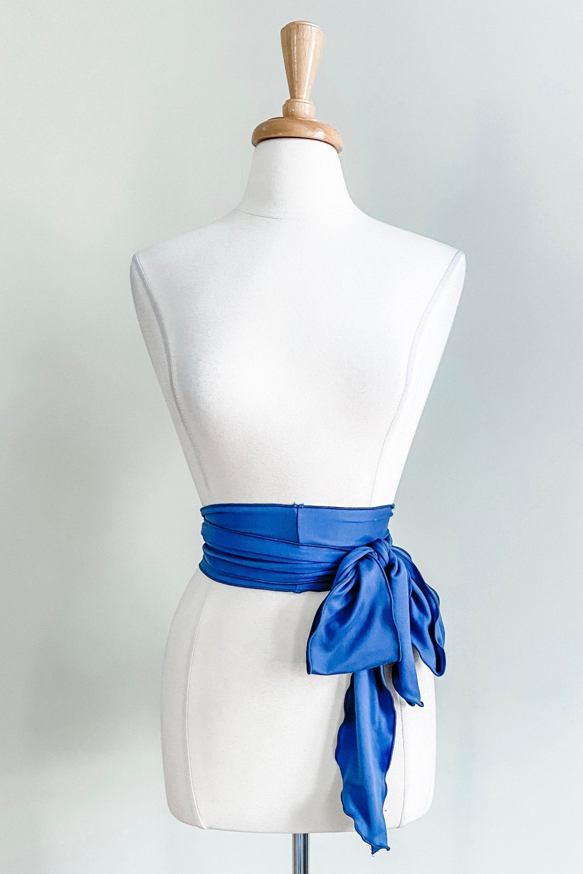 Diane Kroe - Sash Belt in Brushed Venezia (Denim Blue)