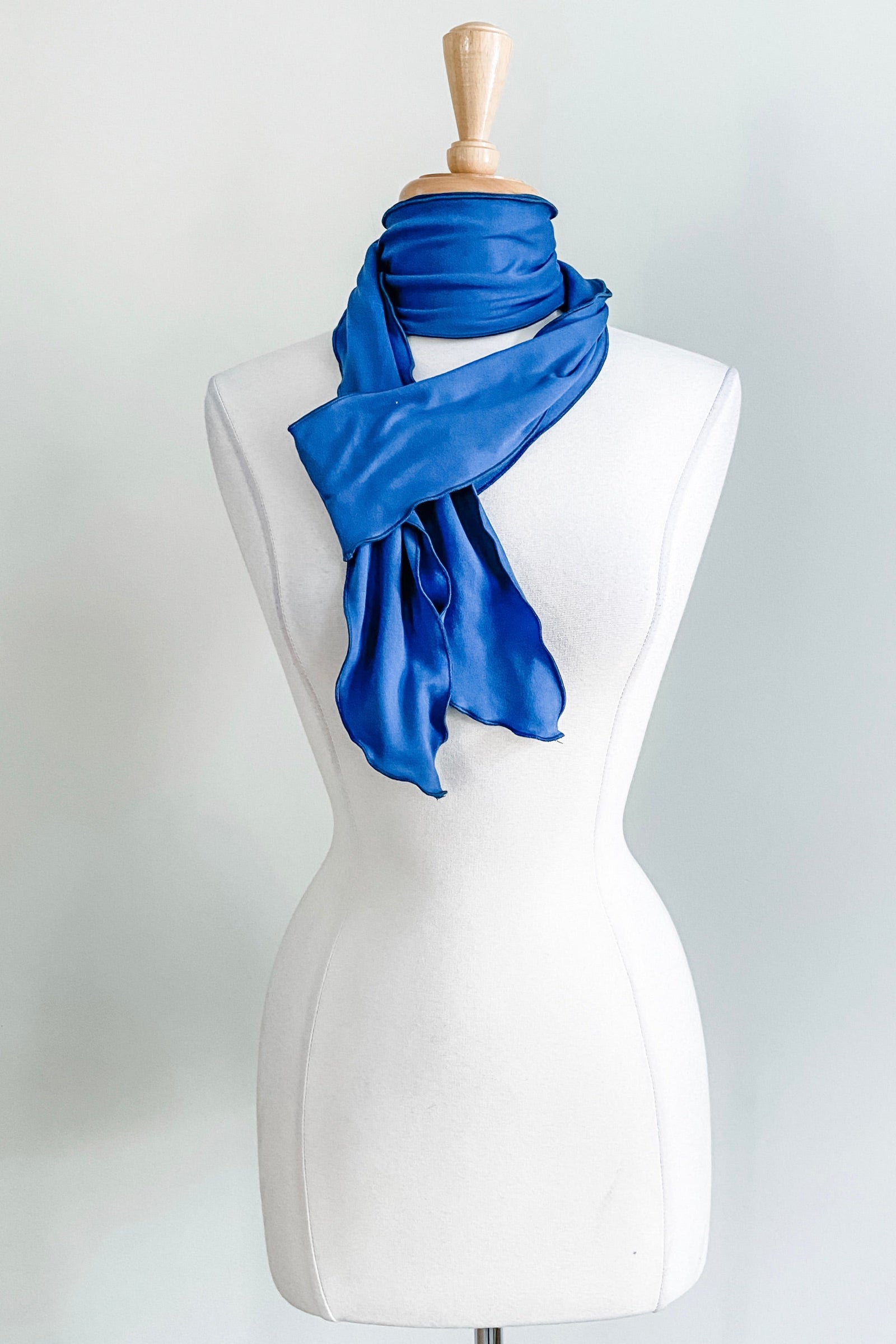 Diane Kroe - Sash Belt in Brushed Venezia (Denim Blue)