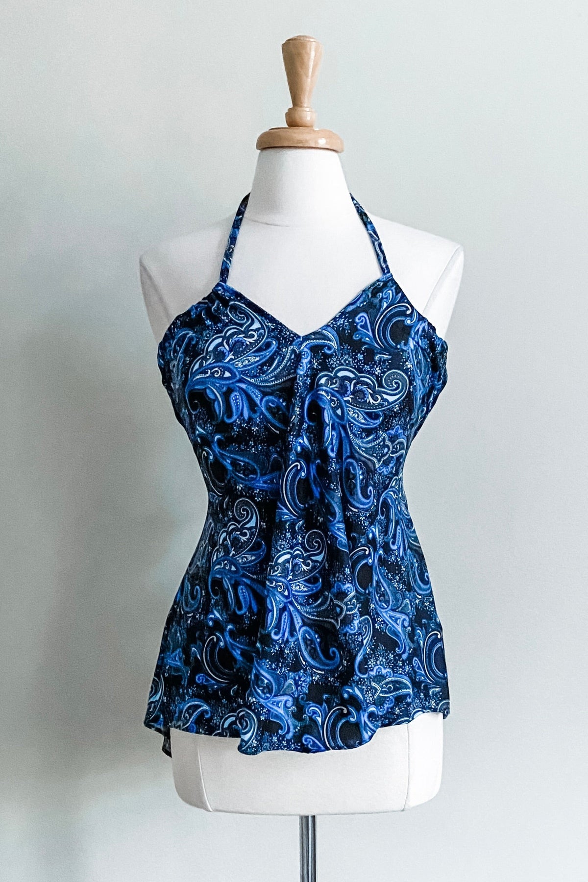 Diane Kroe Evermore Top (Blue Paisley) - The Classic Capsule  Collection