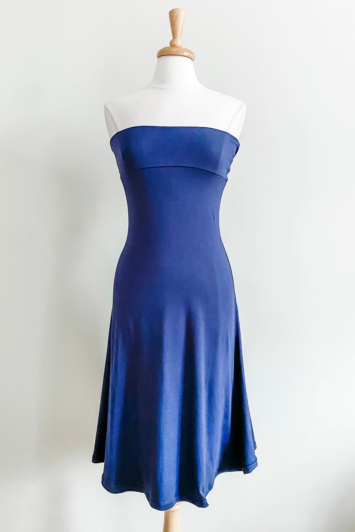 Diane Kroe Wear-Ever Skirt Dress (Navy) - The Classic Capsule Collection