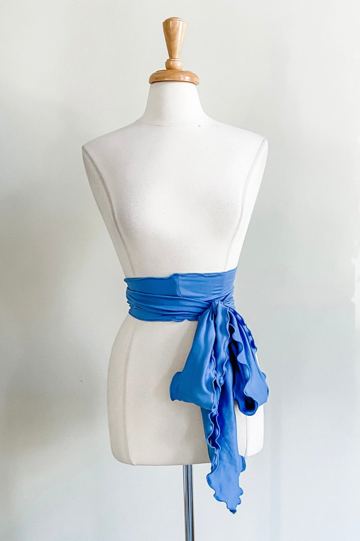 Diane Kroe Sash Belt (Sky Blue) - The Classic Capsule Collection