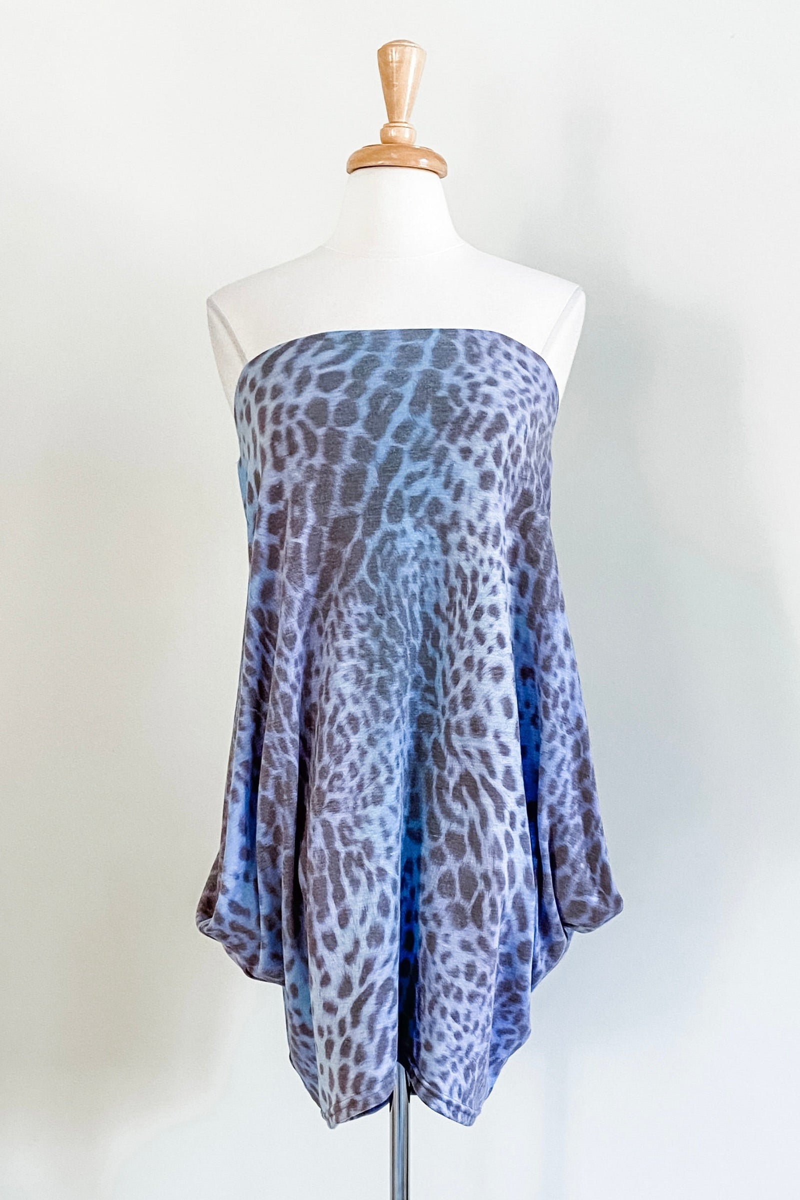 Diane Kroe Explore More Sweatshirt in Spotted Indigo