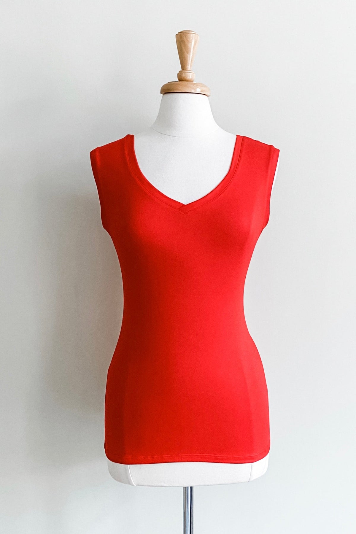 Convertible Cami Top in Fire Red colour