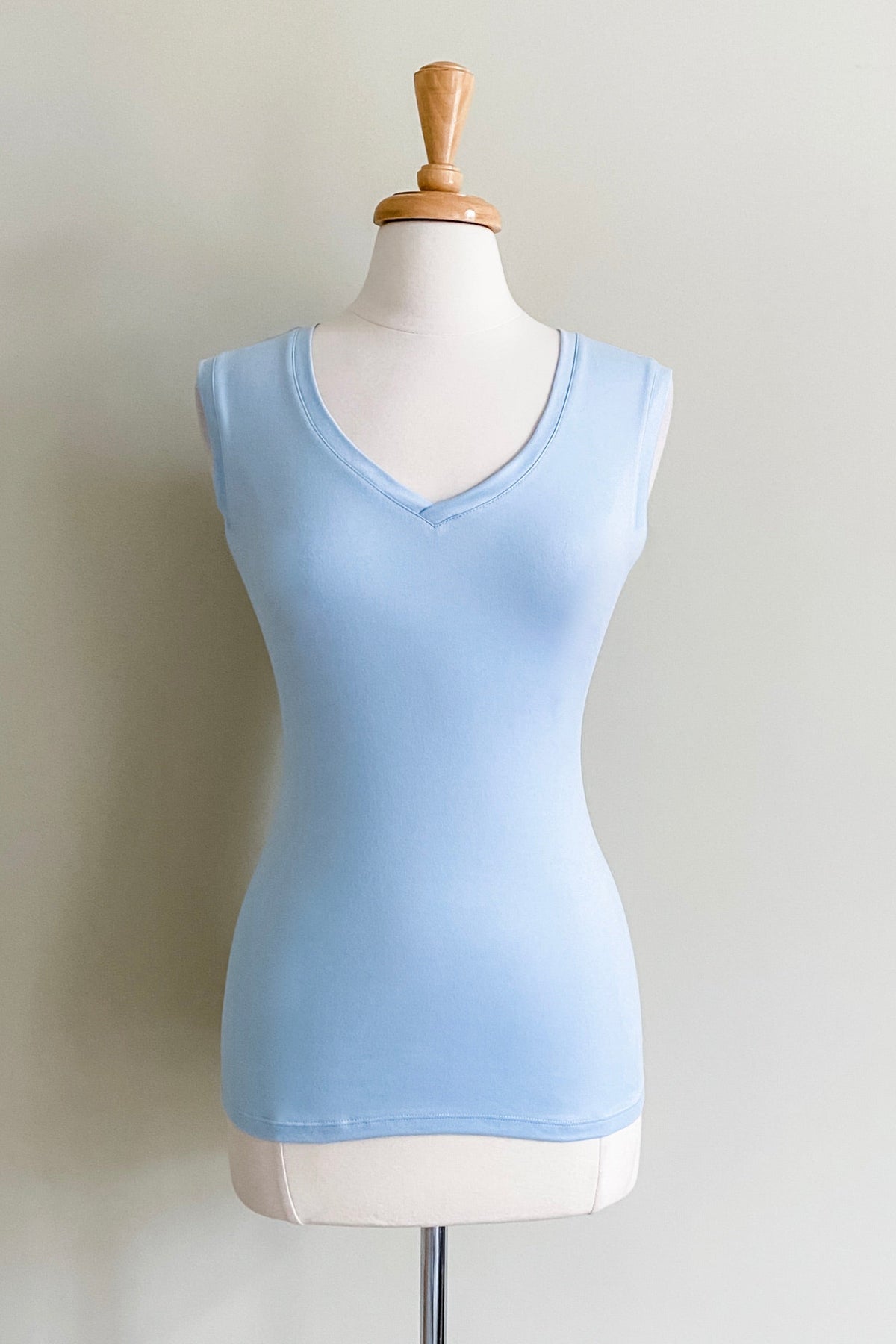 Convertible Cami Top in Light Blue
