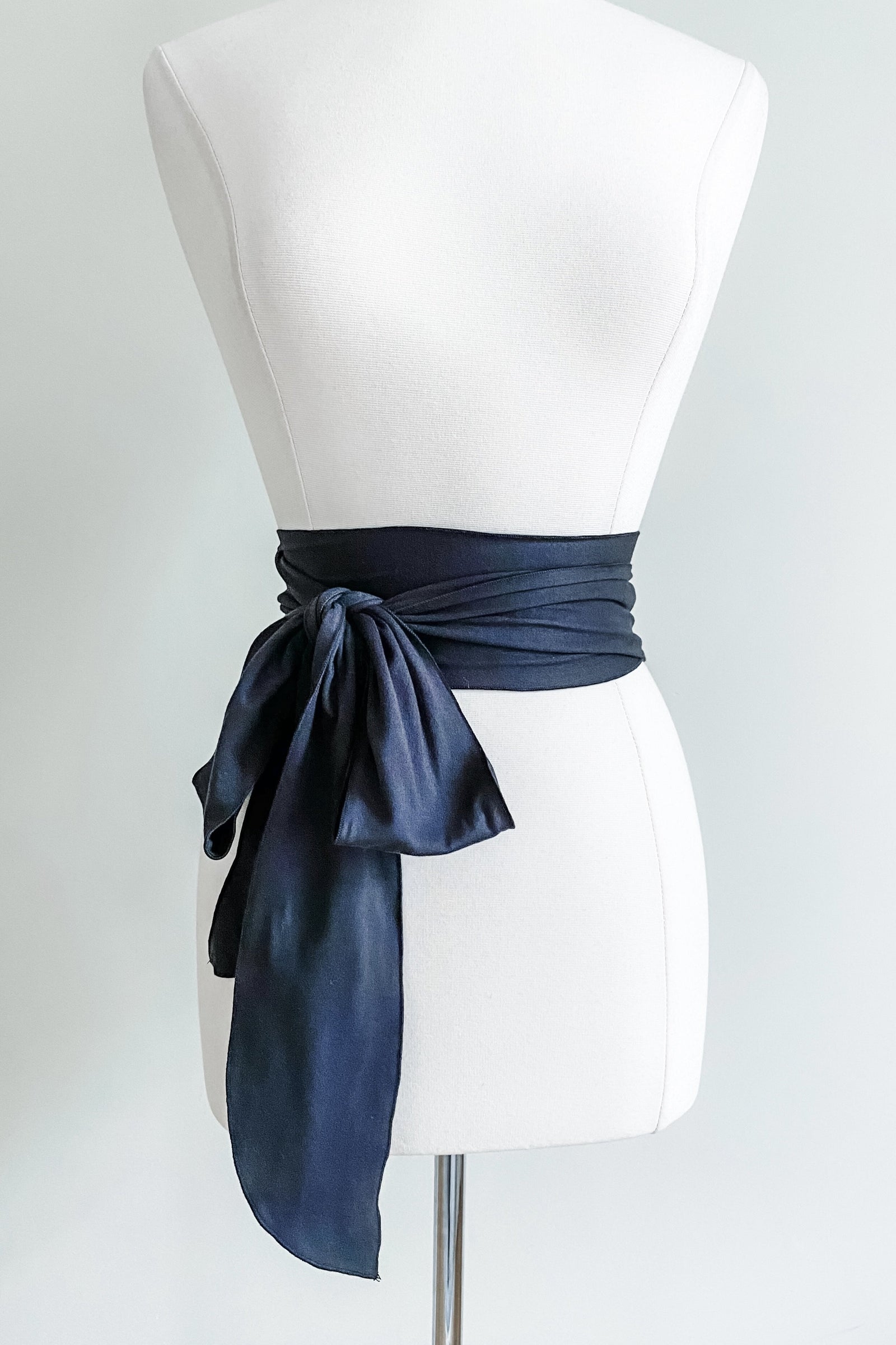 Diane Kroe - Sash Belt in Brushed Venezia (Black Brushed)